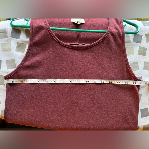 Men’s Brick Red Tomorrows Laundry Tank Top Size Medium - Picture 4 of 6